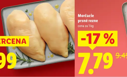 Morčacie prsnÉ rezne