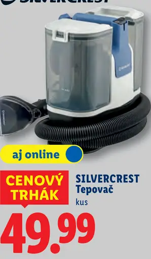 SilverCrest Tepovač