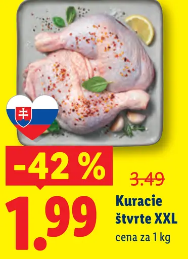 Kuracie štvrte XXL