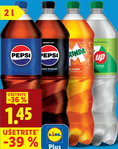 Pepsi sýtená limonáda