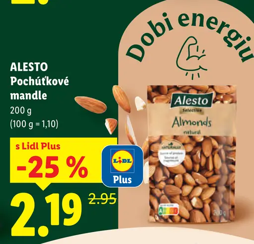 Alesto Pochúťkové mandle