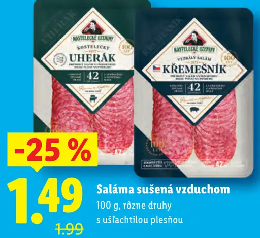 Kostelecké Uzeniny Uherák
