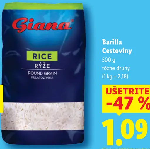 Barilla cestoviny – fusilli, špagety a rôzne druhy