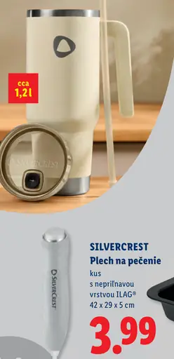 SilverCrest plech na pečenie s nepriľnavou vrstvou ILAG
