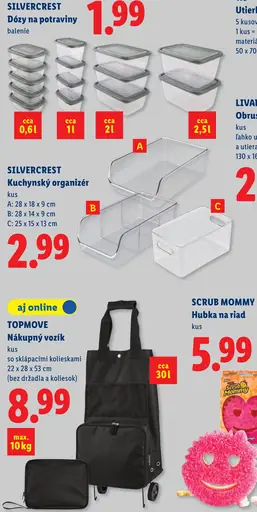 Silvercrest dóza na potraviny