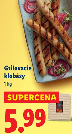 Grilovacie klobásy