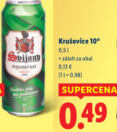Krušovice Original 10°