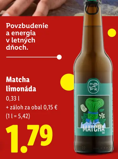 Matcha limonáda