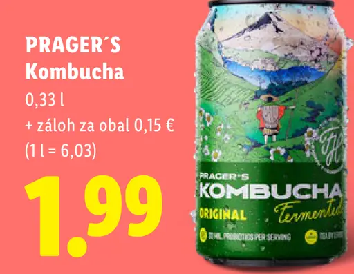 PRAGER'S Kombucha Original