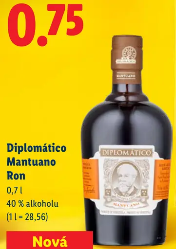 Diplomático Mantuano rum
