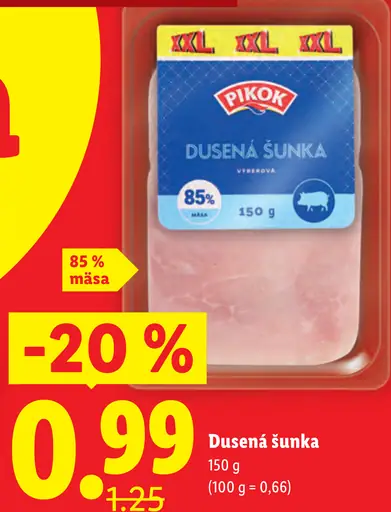 Pikok Dušená šunka