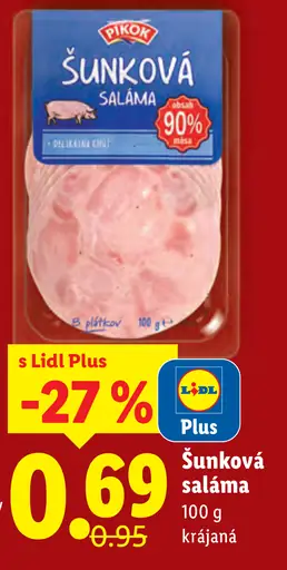 Pikok Šunková saláma