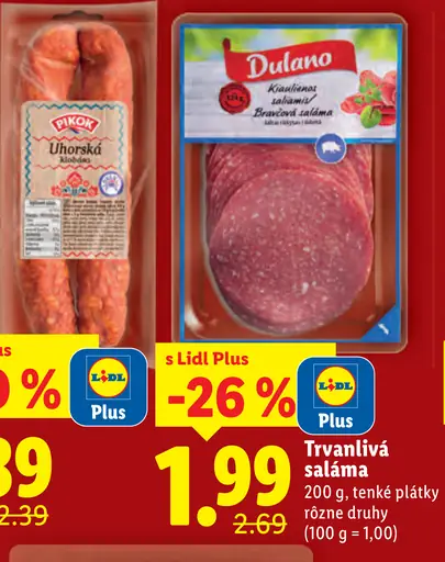 Dulano Delikatesná saláma