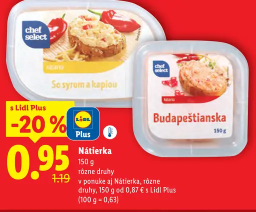 Chef Select Nátierka