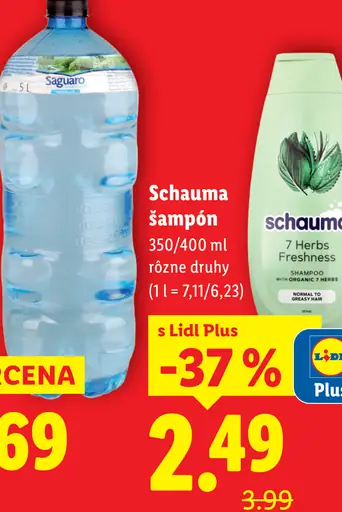 Schauma 7 Herbs Freshness šampón