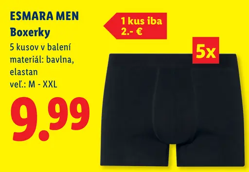 Esmara men Boxerky
