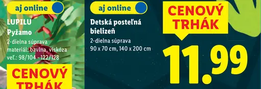 Lupilu pyžamo, 2-dielna súprava, rôzne motívy Paw Patrol a Dino Expert