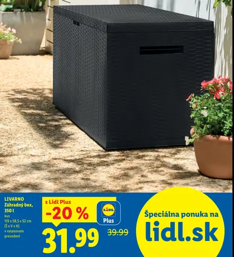 Livarno záhradný box