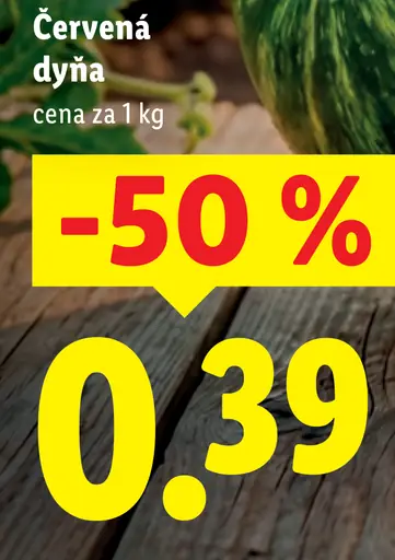 Červená dyňa