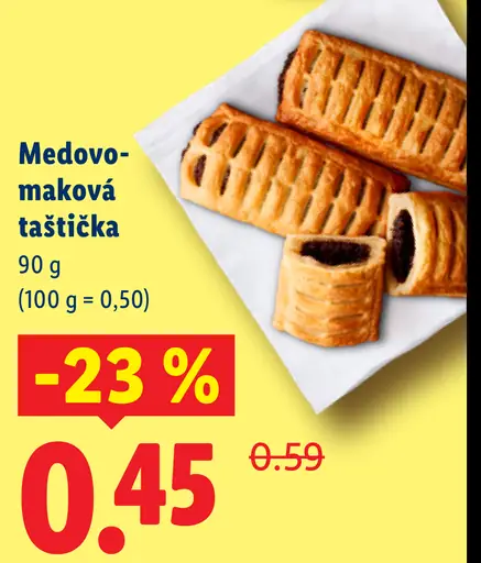 Medovo-maková taštička