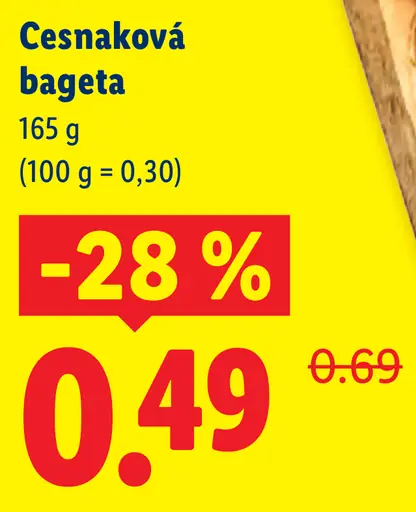 Cesnaková bageta