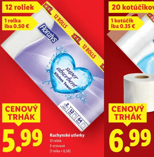 Forclys toaletný papier, 3-vrstvový