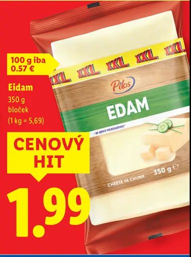 Pilos Eidam syr blok