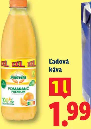 Solevita Pomarančová šťava