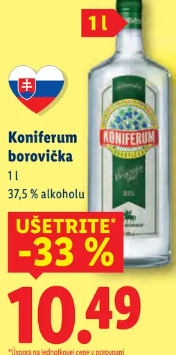 Koniferum borovička