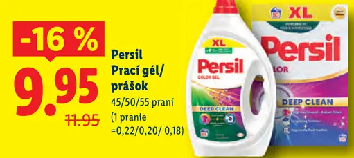 Persil prací gél alebo prací prášok