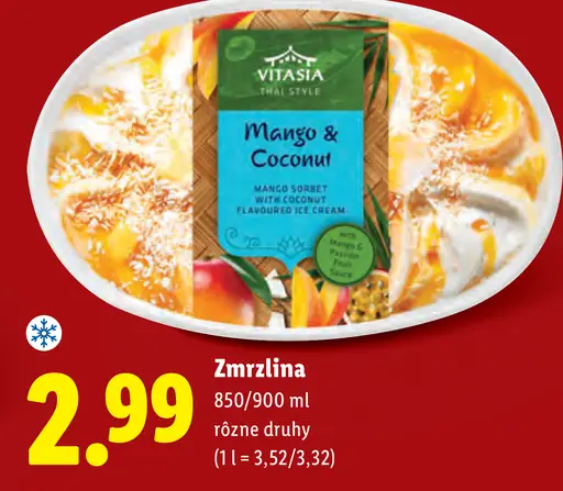 Vitasia zmrzlina mango & coconut