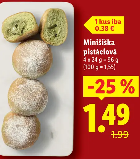 Minišiská pistáciová