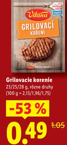 Vitana Grilovacie korenie