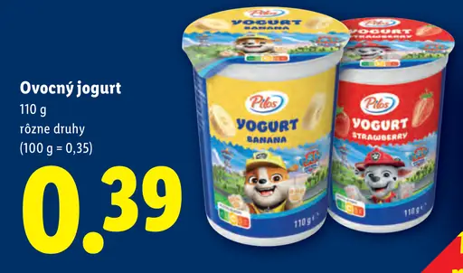 Pilos Ovocný jogurt