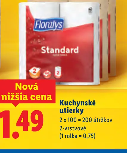 Floralys Kuchynské utierky