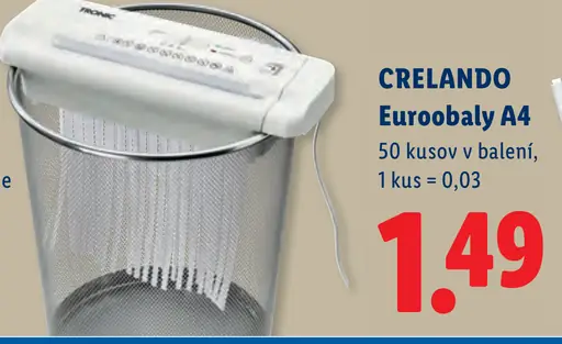Crelando Euroobaly A4