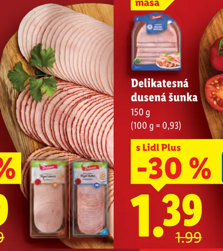 Dulano Dusená šunka