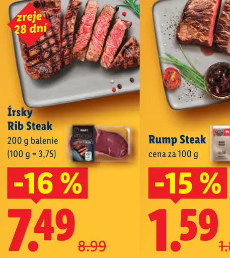 Írsky Rib Steak