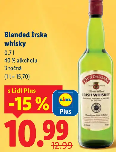 Dundalgan blended írsky whiskey