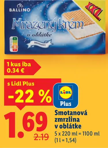Ballino Smotanová zmrzlina