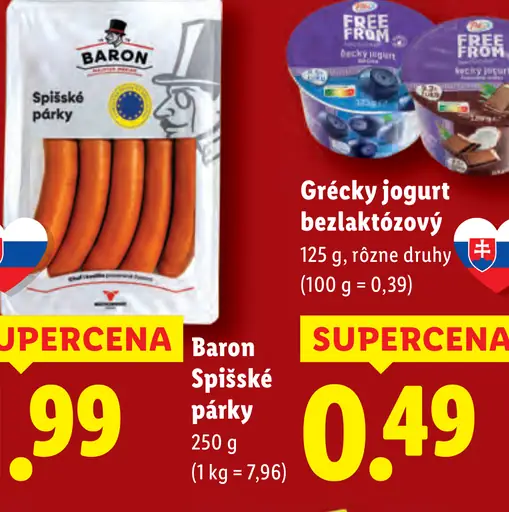Baron Spišské párky