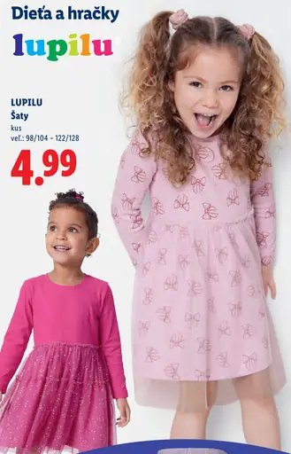 Lupilu Dievčenské šaty
