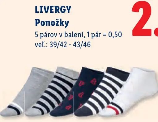 Livergy Ponožky