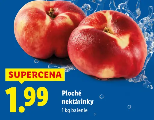 Ploché nektárinky