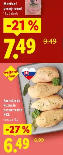 Morčací prsný rezeň