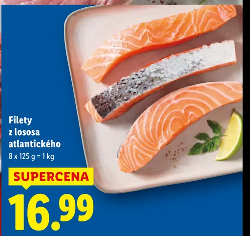 Filety z lososa atlantického