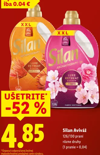 Silan aviváž rôzne druhy