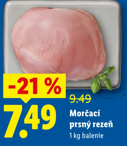 Morčací prsný rezeň