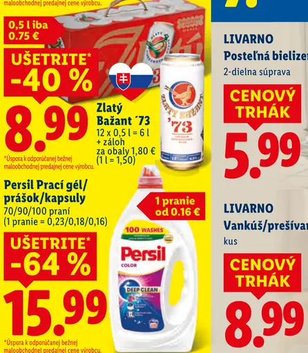 Persil prací gél Color Deep Clean