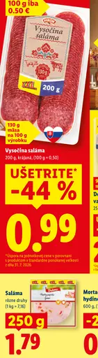 Pikok Vysočina saláma krájaná